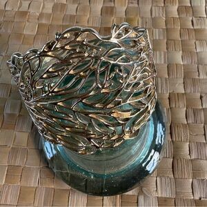 Gold Leaf Cuff Bracelet